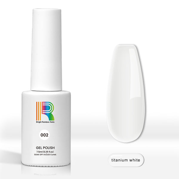 Titanium white - Basic colors gel nail polish 7.5ml