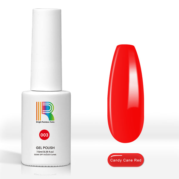 Candy Cane Red - Basic colors gel nail polish 7.5ml