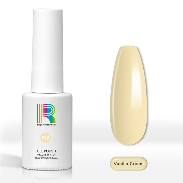 Vanilla Cream - Basic colors gel nail polish 7.5ml