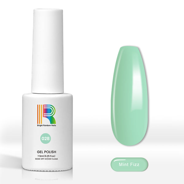 Mint Fizz - Basic colors gel nail polish 7.5ml