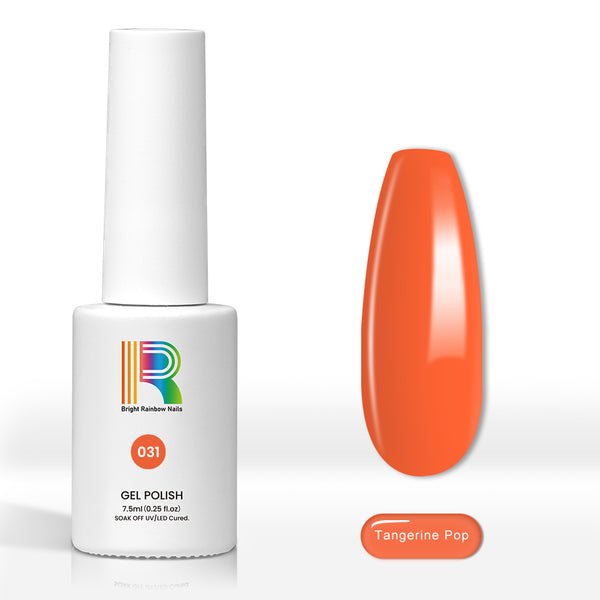 Tangerine Pop - Basic colors gel nail polish 7.5ml