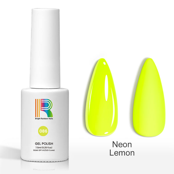 Neon Lemon – Bright Citrus Gel Nail Polish 7.5ml #86