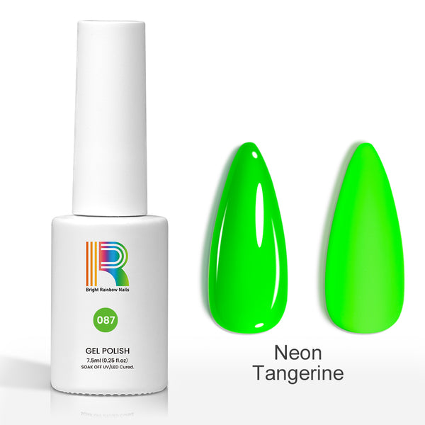 Neon Tangerine – Bold Orange Gel Nail Polish 7.5ml #87