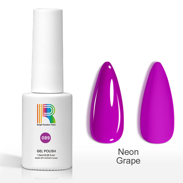 Neon Grape – Bold Purple Gel Nail Polish 7.5ml #89