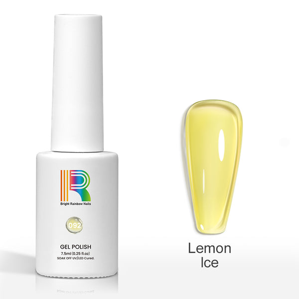 Lemon Ice - Neon Yellow Gel Nail Polish 7.5ml #92