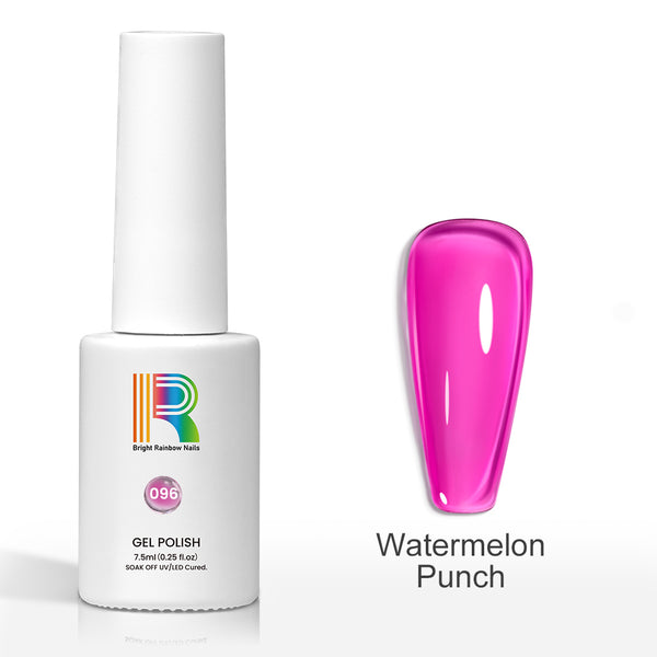 Watermelon Punch – Neon Magenta Jelly Gel Nail Polish 7.5ml #96