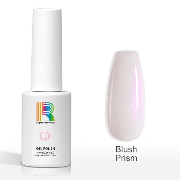Blush Prism - Iridescent Baby Pink on Sheer Base Gel Polish 7.5ml #106