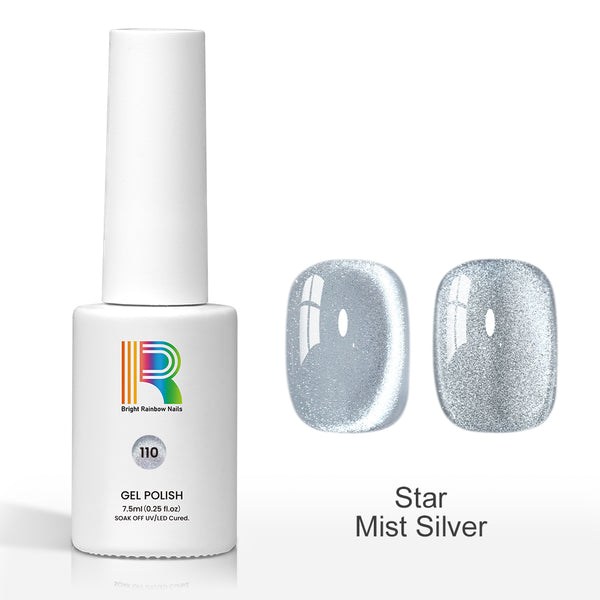 Star Mist Silver - Glitter Shiny Cat Eye Gel Polish | 7.5ml #110