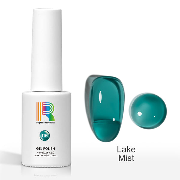Lake Mist – Sheer Blue-GreenJelly Gel Polish 7.5ml #116