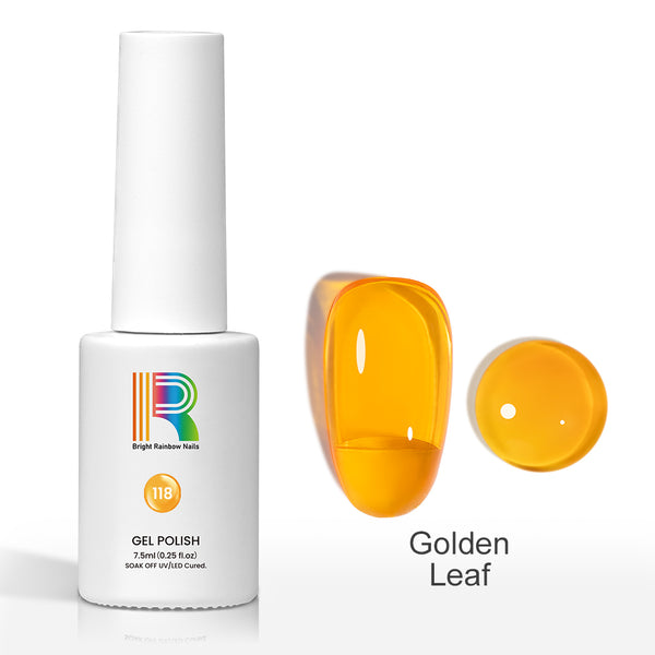 Golden Leaf – Sheer Yellow Jelly Gel Polish 7.5ml #118