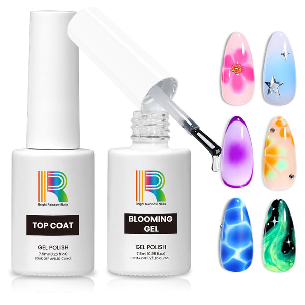 Blooming Gel & Top Coat Duo 7.5ml